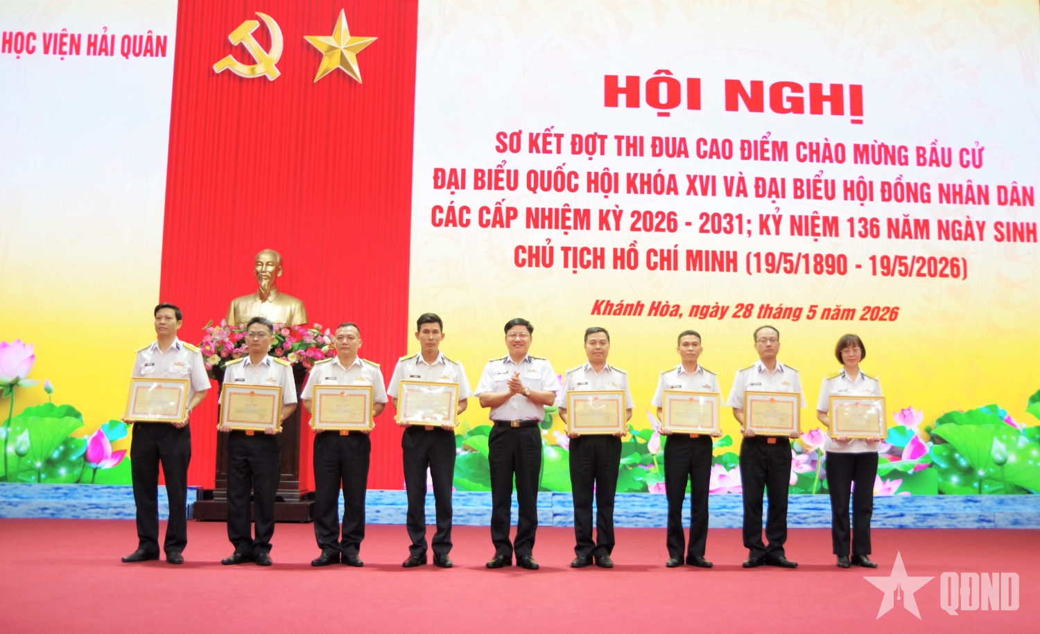 Học viện Hải quân khen thưởng nhiều tập thể, cá nhân có thành tích tiêu biểu